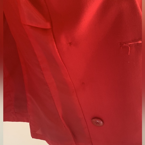 Vintage Pendleton red short sleeve blazer size 12 - Picture 6 of 6